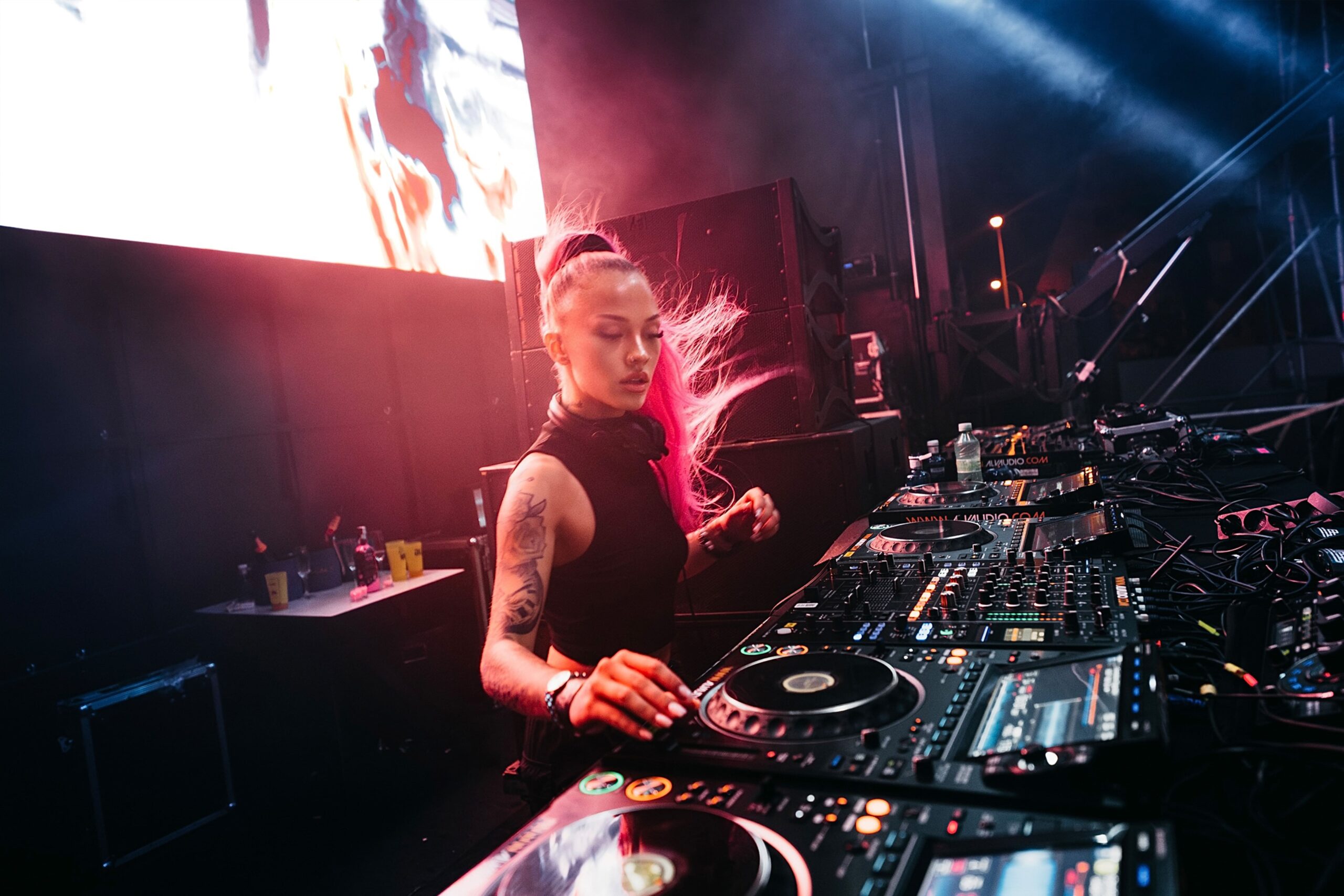 primer plano pinchando